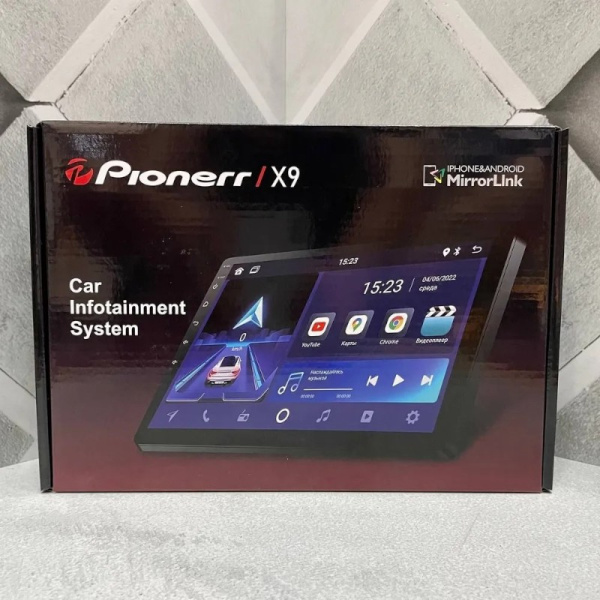 Автомагнитола Pionerr X9 / Удобная и функциональная