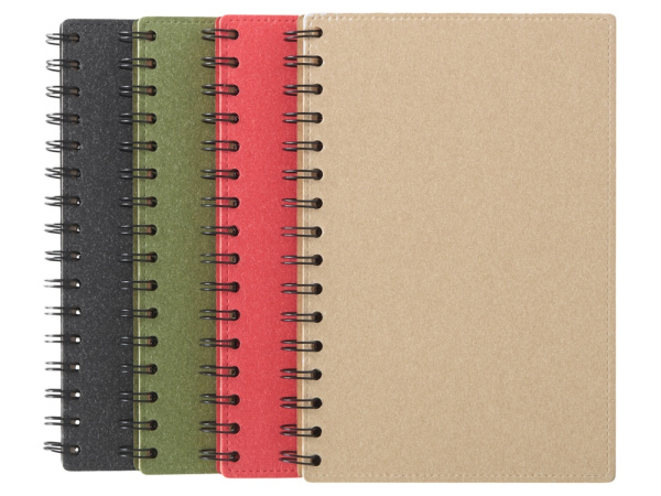 Блокнот А5 на спирали «Mania», Цвет зеленый