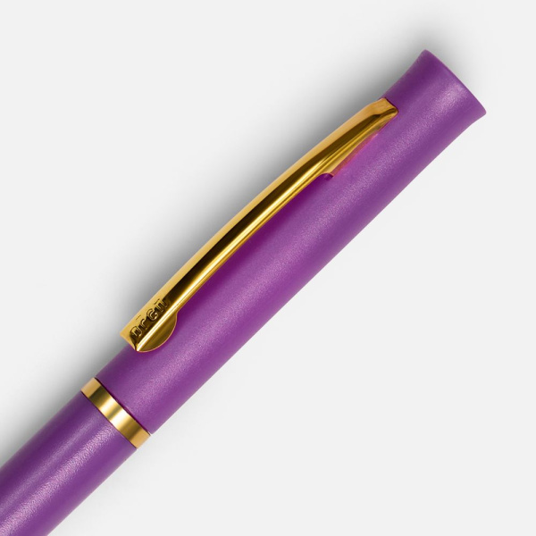 Ручка шариковая Euro Gold, фиолетовая, 13,3х0,8 см