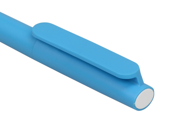 Ручка пластиковая шариковая «Umbo», Цвет голубой/белый