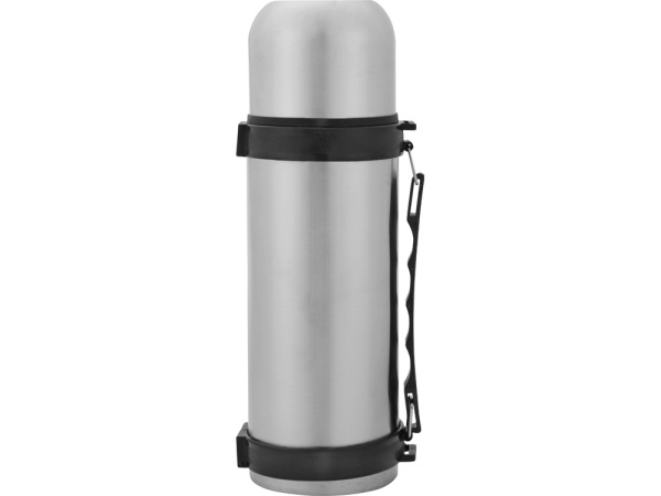 Термос «Гималаи», Цвет серебристый/черный