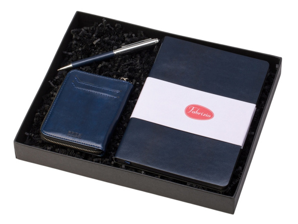 Подарочный набор «Fabrizio Large», Цвет темно-синий