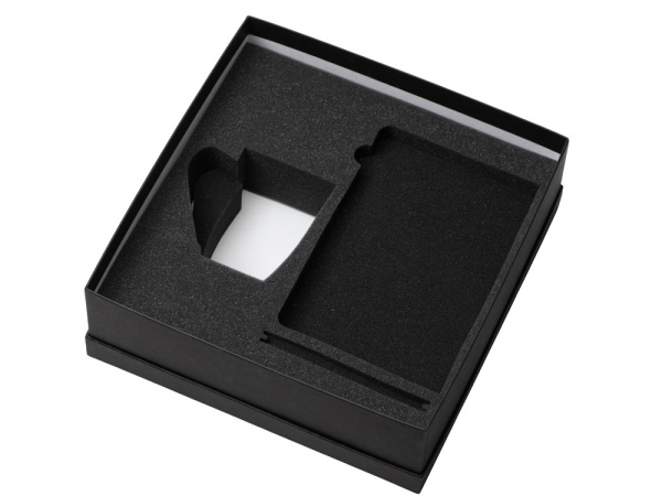 Подарочный набор «COLOR IT» с блокнотом, ручкой и кружкой, Размер гибкая обложка, Цвет фиолетовый