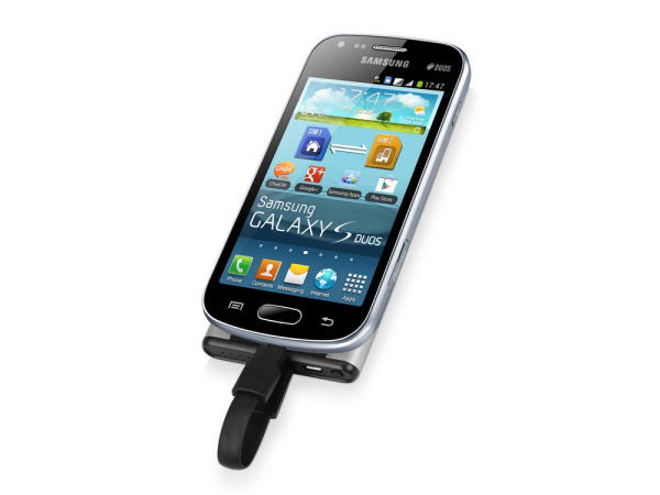 Внешний аккумулятор «Octopus», 4000 mAh, Цвет черный/серебристый