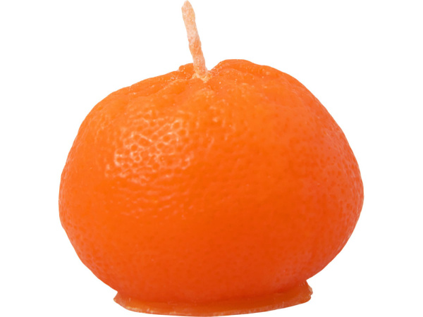 Свеча «Мандарин», Цвет оранжевый