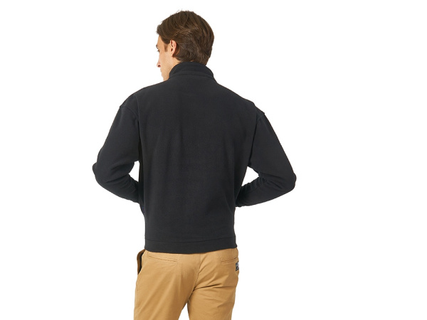 Куртка флисовая "Nashville" мужская, Размер 2XL, Цвет черный