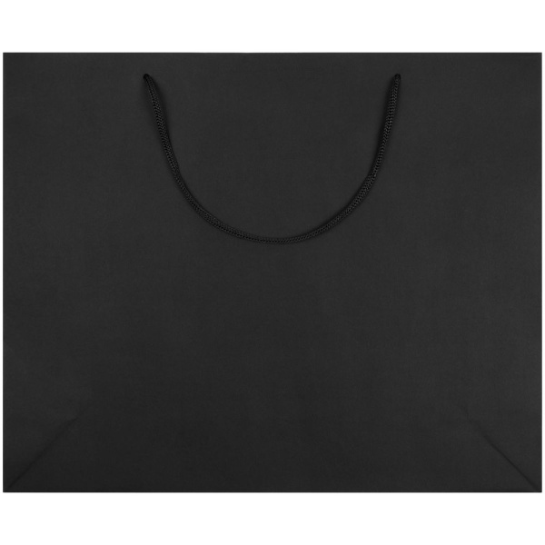 Пакет бумажный Arc L, черный, 43x35x12 см