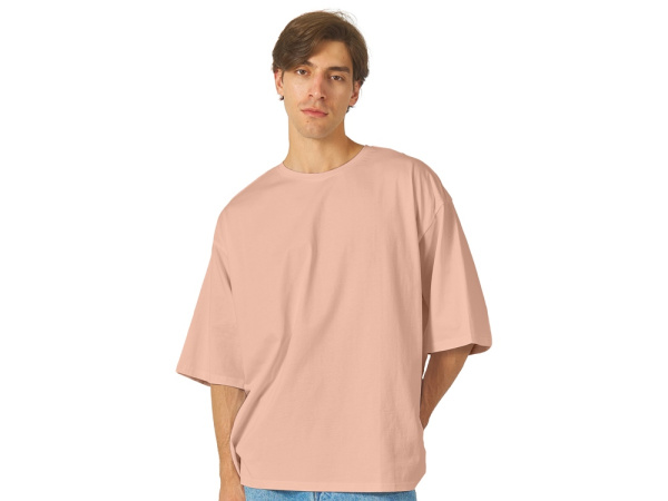 Футболка оверсайз «Berlin» унисекс, Размер XS-S, Цвет лососевый