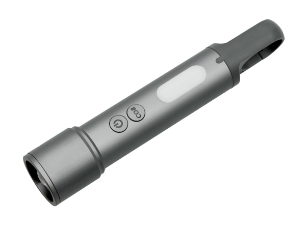 Фонарь аккумуляторный с регулируемым фокусом «Vortez», 9 режимов, 650 Лм, Цвет темно-серый