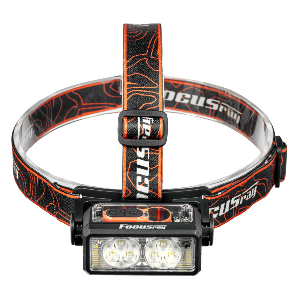 FOCUSray 1326 акку 18650 1200мАН 200 люмен ,цифровой дисплей,сенсор,USB кабель 1/180, шт