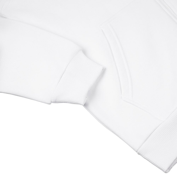 Толстовка на молнии с капюшоном Siverga Heavy 2.0, белая, XS–5XL
