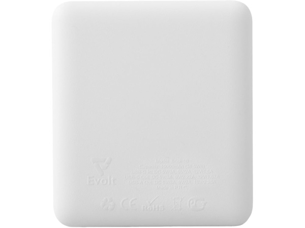 Внешний аккумулятор «Brick 10» с быстрой зарядкой QC/PD, 10000 мАч, Размер 10000 mAh, Цвет белый