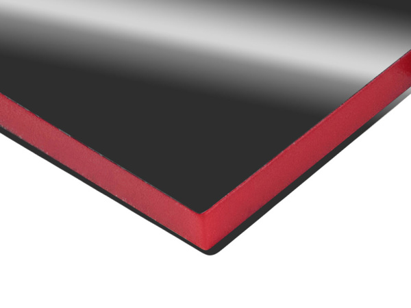 Брелок «SteelPop House», Цвет цвет вороненой стали/красный