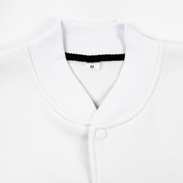 Бомбер Graduate, белый, S–XXL