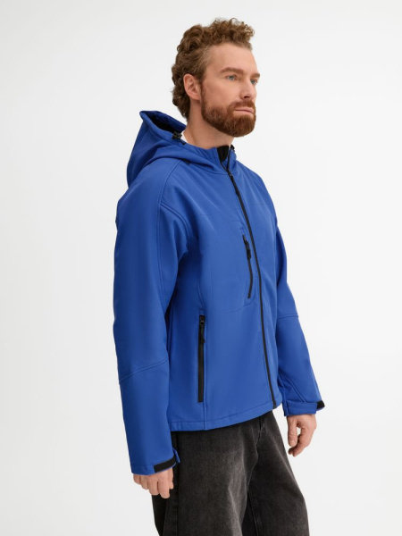 Куртка мужская с капюшоном Replay Men 340, ярко-синяя, XS–3XL