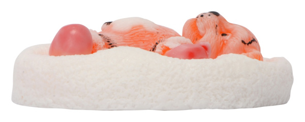 Мыло ручной работы «Тигренок Да Винчи», Цвет белый/оранжевый