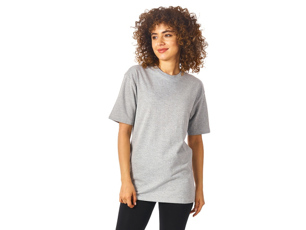 Футболка из френч терри «Warsaw», унисекс, Размер 3XL, Цвет серый меланж