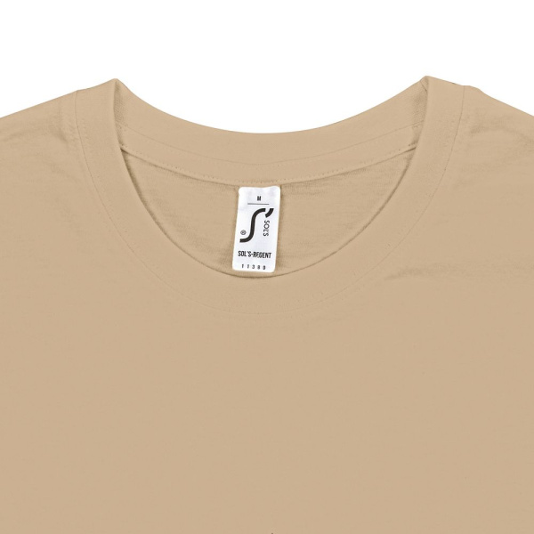 Футболка унисекс Regent 150, песочная, XXS–XXL