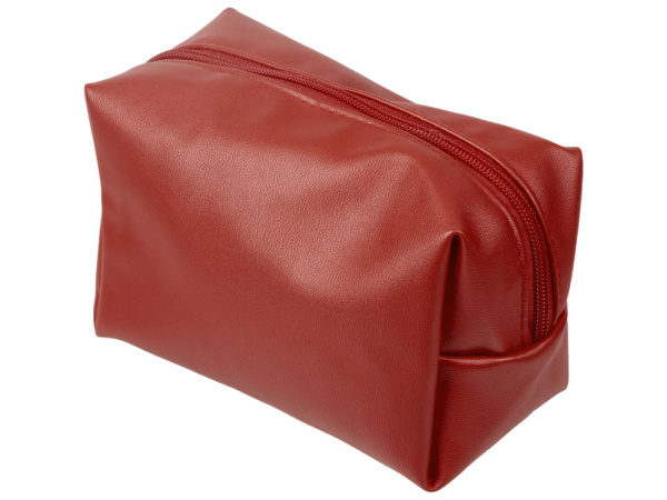 Косметичка из эко-кожи «Enio», Цвет красный