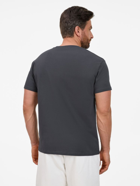 Футболка унисекс T-Bolka 200, темно-серая (графит), S–4XL