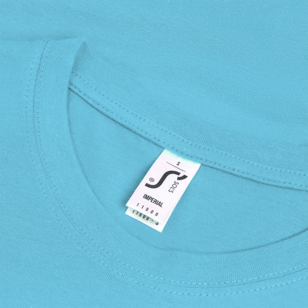 Футболка Imperial 190, бирюзовая, S–XXL