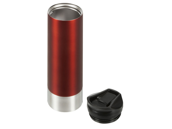 Герметичная термокружка c двойными стенками и медным слоем  «Torrid», 470 мл, Цвет темно-красный