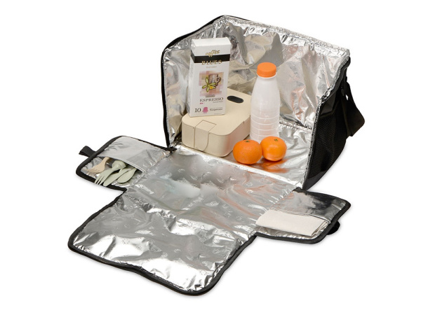 Раскладывающаяся сумка-холодильник «Cool», 15 л, Цвет черный