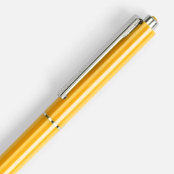 Ручка шариковая Senator Point, ver.2, желтая, 13,5х1 см