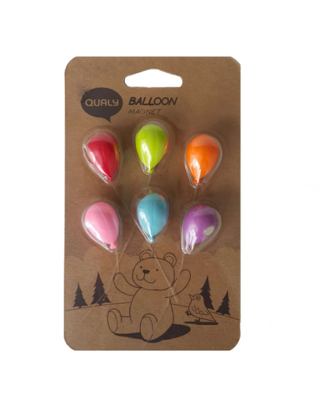 НАБОР МАГНИТОВ BALLOON (воздушные шары), 6в1