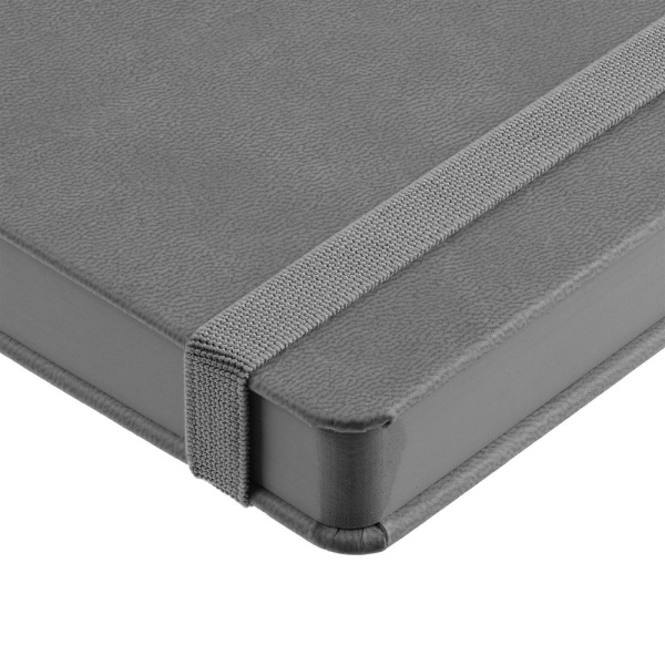Ежедневник New Factor Metal, серый, 15х20,8х2 см