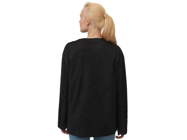 Лонгслив оверсайз «Berlin» унисекс, Размер XL-2XL, Цвет черный