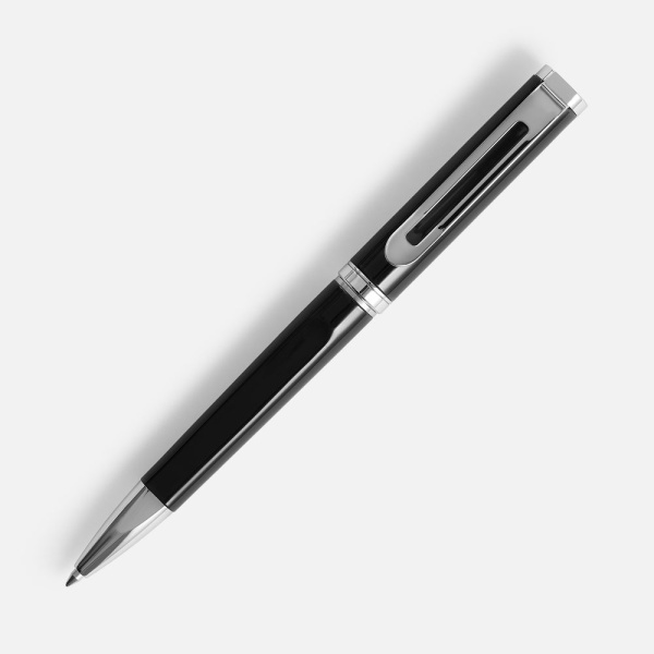 Ручка шариковая Phase, ver.2, черная, 13,6х1,1 см