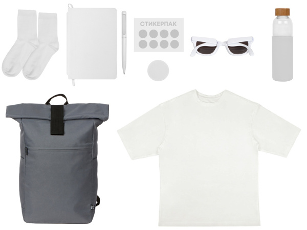 Welcome pack «Welcome Aboard!», Размер XL-2XL, Цвет белый