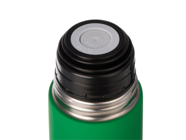 Термос «Ямал Soft Touch» с чехлом, Цвет зеленый