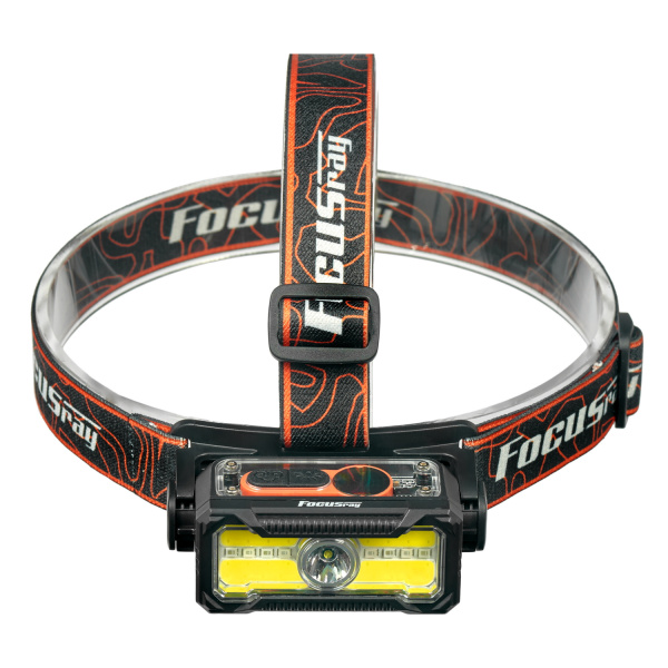 FOCUSray 1325 акку 18650 1200мАН 200 люмен,цифровой дисплей,USB кабель 1/180, шт