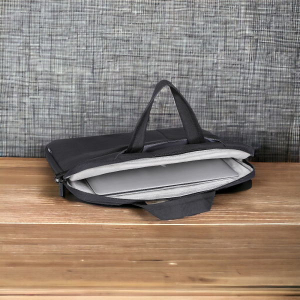 Сумка для ноутбука 17.3"  Pockelot MLB-1045, черная / Два кармана для ручек