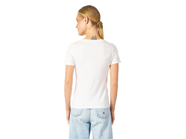 Футболка «Sydney» с подвернутыми рукавами, женская, Размер L, Цвет белый