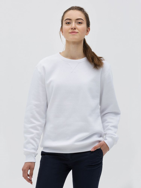 Толстовка унисекс Sully, белая, XS–XXL