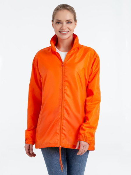 Ветровка унисекс Shift, оранжевая, XS–3XL