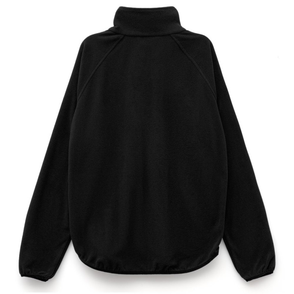 Куртка флисовая унисекс Fliska, черная, XS–XXL