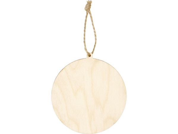 Подвеска «Рождественская встреча», Цвет натуральный, синий