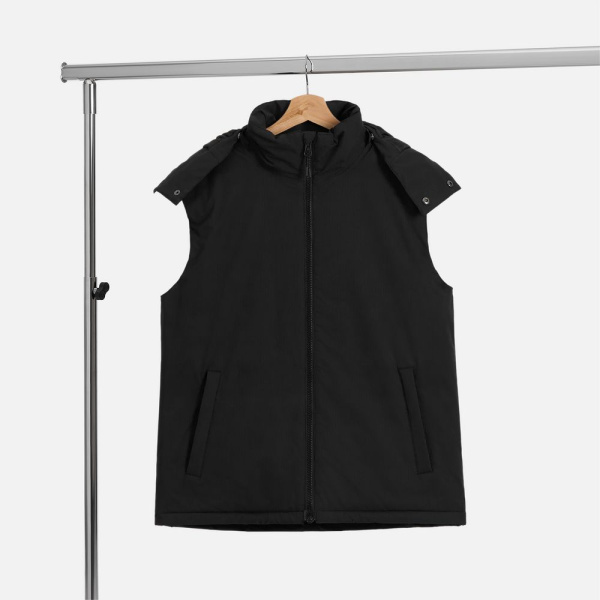 Жилет унисекс Sfera, черный, S–4XL