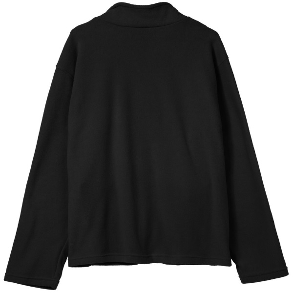 Куртка флисовая унисекс Manakin, черная, XS—XXL