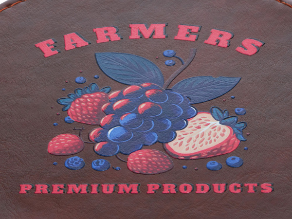 Набор аксессуаров для вина «Fabrizio» с рельефной УФ-печатью, Цвет коричневый/серебристый