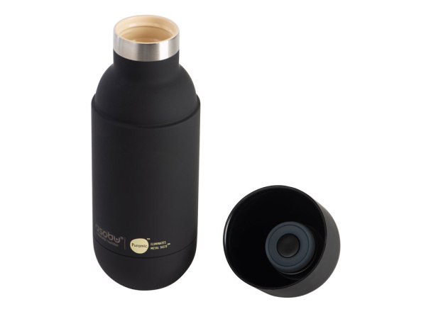 Вакуумный термос «ORB» с керамическим покрытием, 420 мл, Цвет черный