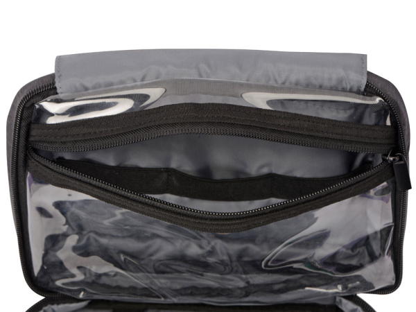 Дорожный несессер с крючком «District», Цвет серый