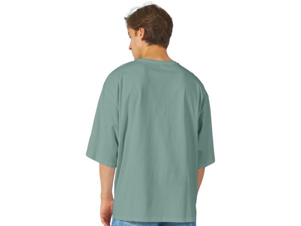 Футболка оверсайз «Berlin» унисекс, Размер XL-2XL, Цвет пыльно - бирюзовый