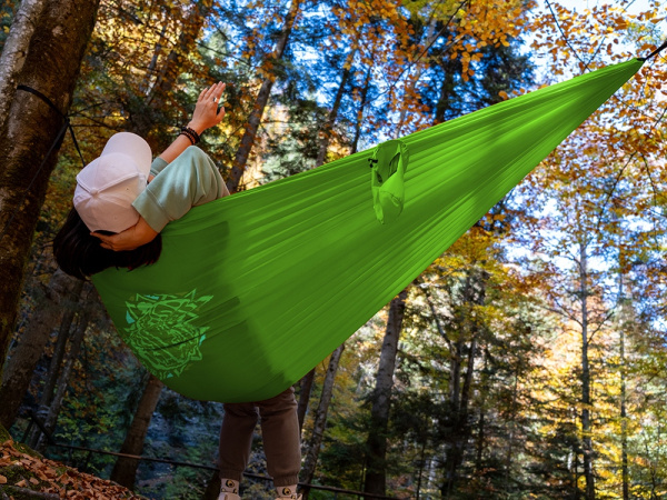 Гамак «Lazy», Цвет зеленое яблоко