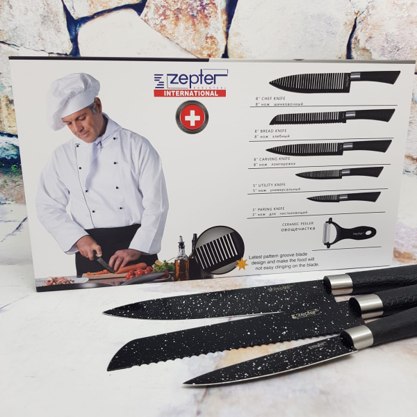 Набор ножей ZEPTER 6 PCS KNIFE SET