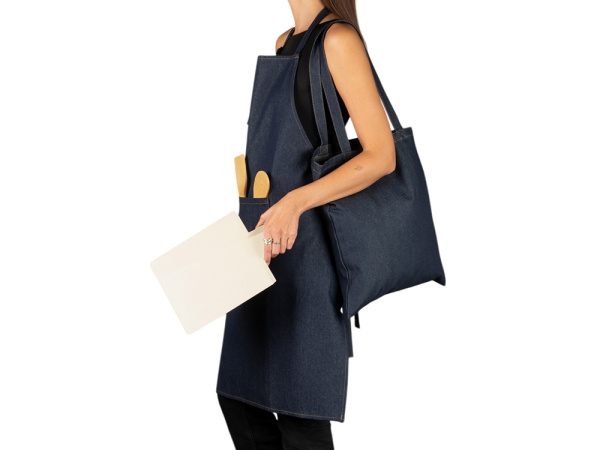 Подарочный набор кулинарный «Indigo», Цвет джинсовый, натуральный